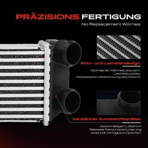 1x Ladeluftkühler Turbokühler für Peugeot 206 CC SW Schrägheck 1999-2008 1.6L 2.0L Bild 1x Ladeluftkühler Turbokühler für Peugeot 206 CC SW Schrägheck 1999-2008 1.6L 2.0L