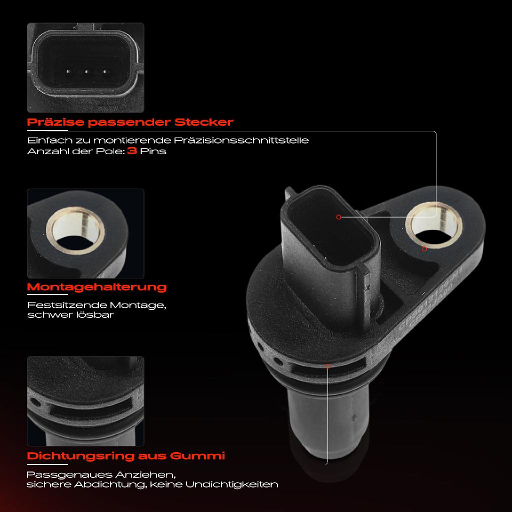 1x Kurbelwellensensor Impulsgeber für Nissan X-Trail T31 2007-2013 Renault Koleos I HY 2.5L