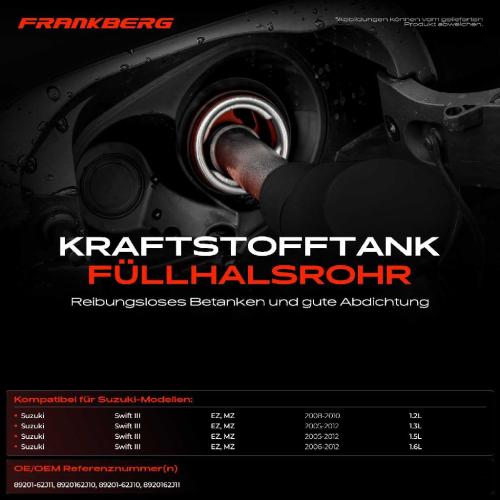 1x Kraftstoffeinfüllrohr Einfüllstutzen für Suzuki Swift III MZ EZ 1.2L 1.3L 1.5L Bild 1x Kraftstoffeinfüllrohr Einfüllstutzen für Suzuki Swift III MZ EZ 1.2L 1.3L 1.5L