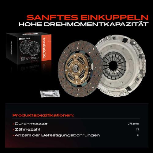 Frankberg 1x Kupplungssatz für Ford Transit Bus FB FC FD FS FZ Transit Kasten FA Transit Pritsche/Fahrgestell Bild Frankberg 1x Kupplungssatz für Ford Transit Bus FB FC FD FS FZ Transit Kasten FA Transit Pritsche/Fahrgestell