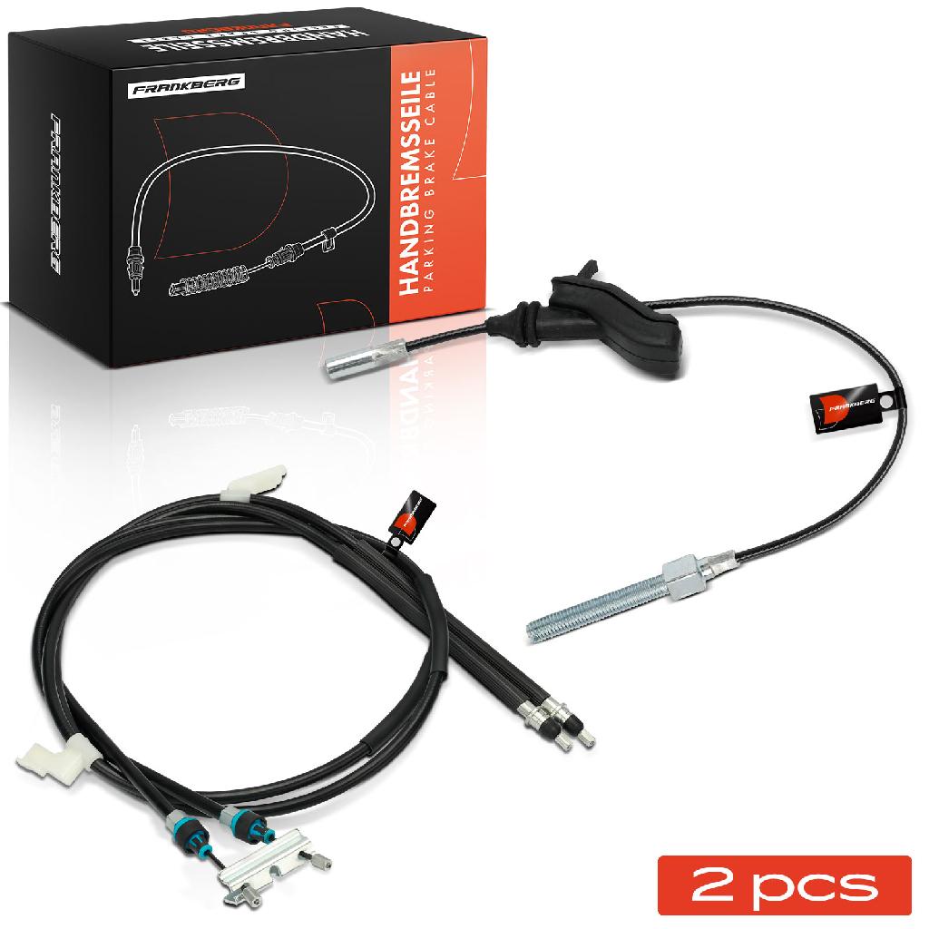 2x Seilzug Feststellbremse Hinterachse beidseitig für Volvo C70 II Cabriolet C30 S40 II V50