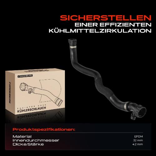 1x Kühlerschlauch Kühlwasserschlauch für BMW X3 F97 G01 G08 X4 F98 G02 1.6L 2.0L Bild 1x Kühlerschlauch Kühlwasserschlauch für BMW X3 F97 G01 G08 X4 F98 G02 1.6L 2.0L