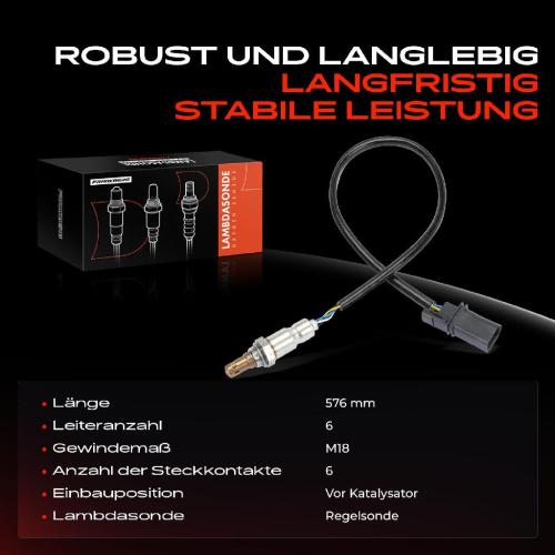 1x Lambdasonde Regelsonde Vor Katalysator für Audi A4 8E 8K A5 8T A6 4F Q5 8RB 3.2L Bild 1x Lambdasonde Regelsonde Vor Katalysator für Audi A4 8E 8K A5 8T A6 4F Q5 8RB 3.2L