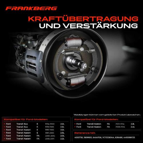 2x Radbremszylinder Hinten für Ford Transit Nissan Cabstar 1994-2014 Bild 2x Radbremszylinder Hinten für Ford Transit Nissan Cabstar 1994-2014
