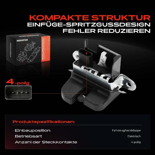 1x Heckklappenschloss für Audi A1 Sportback GBA Bj ab 2018 Bild 1x Heckklappenschloss für Audi A1 Sportback GBA Bj ab 2018