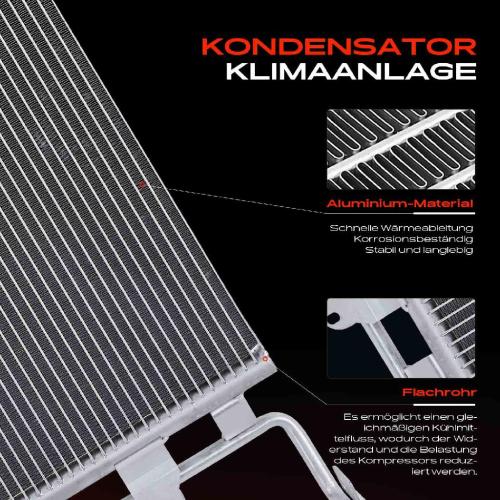 Frankberg 1x Kondensator Klimaanlage für VW New Beetle 1C1 9C1 1Y7 Cabriolet 1.6L-3.2L 1998-2010 Bild Frankberg 1x Kondensator Klimaanlage für VW New Beetle 1C1 9C1 1Y7 Cabriolet 1.6L-3.2L 1998-2010