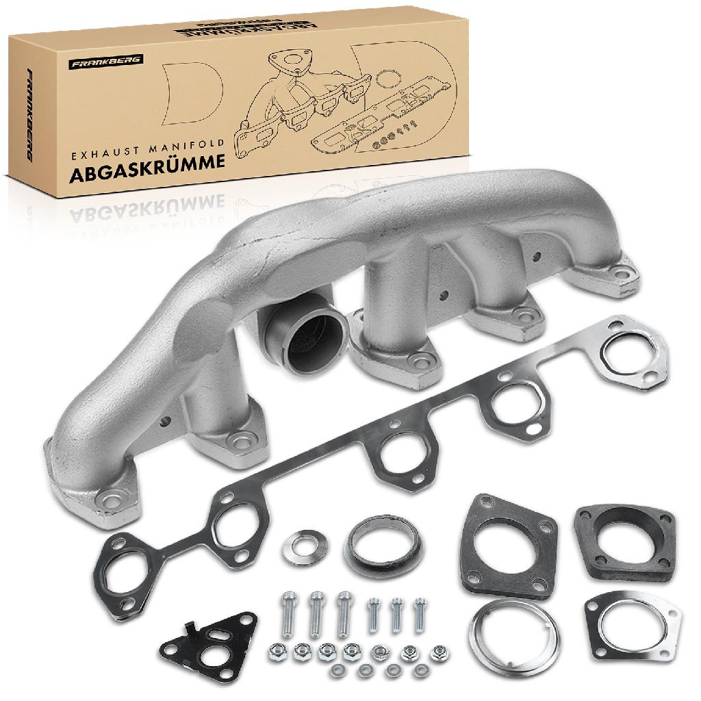 1x Abgaskrümmer Auspuff Krümmer für VW Multivan V Kasten 7EF 7EM 7EN 7HF 7HM 7HN