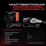 1x Zahnriemensatz Zahnriemen Wasserpumpe für Citroën C1 C2 C3 Xsara Ford Fiesta