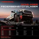 1x Domlager Federbeinstütz lager für Opel Agila (B) Suzuki Splash Swift III