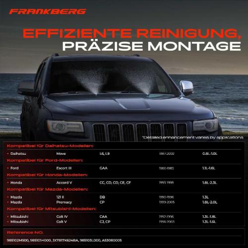 1x Waschwasserpumpe Scheibenreinigung Vorne für Ford Escort III Ranger Scorpio Bild 1x Waschwasserpumpe Scheibenreinigung Vorne für Ford Escort III Ranger Scorpio