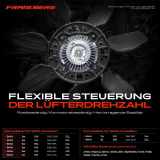 1x Lüfterkupplung Kühlerlüfte für BMW 3er E46 5er E34 7er E32 Z3 E36