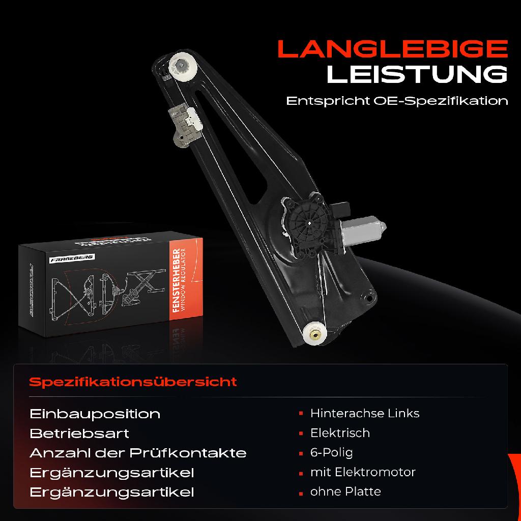 1x Fensterheber Hinten Links für Land Rover Range Rover 10-12