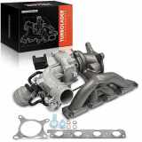 Frankberg 1x Turbolader Abgaskrümmer Einheit für VW Golf Passat Audi A3 Cabriolet Sportback TT Roadster Seat Skoda