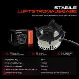 1x Gebläsemotor Innenraumgebläse für Mercedes-Benz S-Klasse W220 S-Klasse Coupe C215