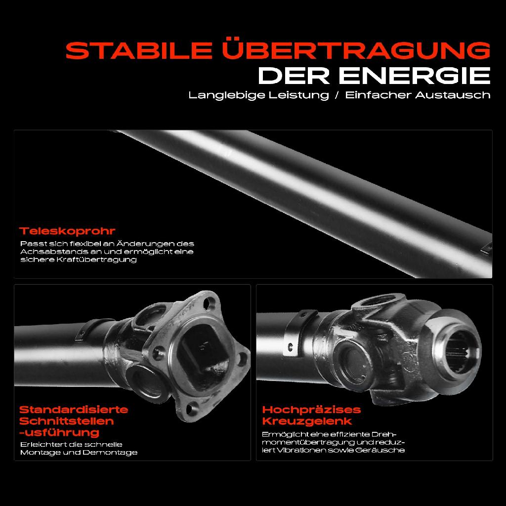 1x Kardanwelle Gelenkwelle Hinterachse für Land Rover Freelander L314 1.8L 2.0L 2.5L 1998-2006