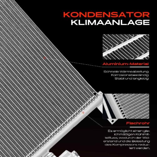 Frankberg 1x Kondensator Klimaanlage für Nissan Juke Van F15 1.5L 2010-2014 Bild Frankberg 1x Kondensator Klimaanlage für Nissan Juke Van F15 1.5L 2010-2014