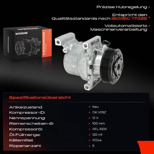 1x Klimakompressor für Renault Duster Dacia Logan Sandero Bild 1x Klimakompressor für Renault Duster Dacia Logan Sandero