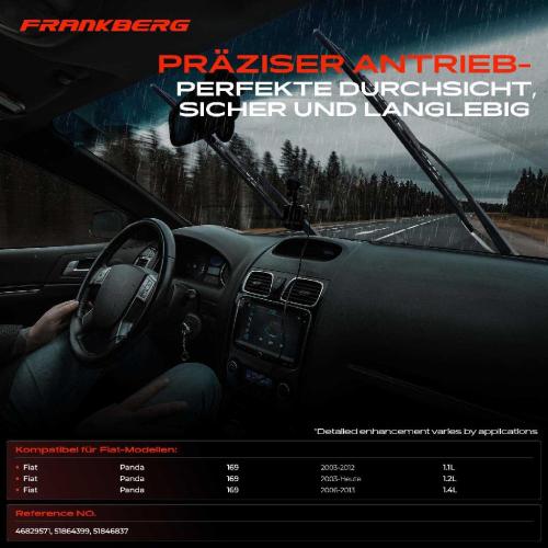 1x Wischermotor Scheibenwischermotor Hinten für Fiat Panda Kasten/Schrägheck 169 Bild 1x Wischermotor Scheibenwischermotor Hinten für Fiat Panda Kasten/Schrägheck 169