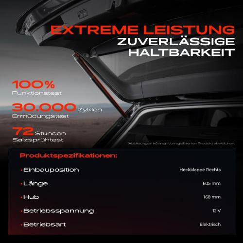1x Gasfeder Elektrisch Heckklappe Hinten Rechts für Volvo S90 II 234 2.0L 2016-2023 Bild 1x Gasfeder Elektrisch Heckklappe Hinten Rechts für Volvo S90 II 234 2.0L 2016-2023