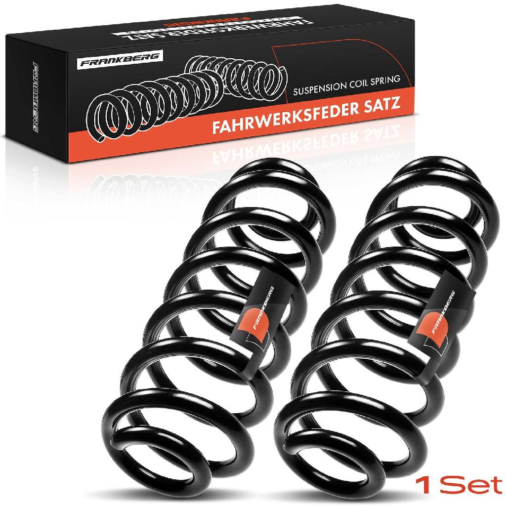 Frankberg 2x Fahrwerksfeder Hinterachse für Seat Alhambra 710 711 VW Sharan 7N1 7N2 2.0L 2011-2021