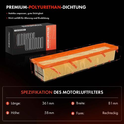 2x Luftfilter Filtereinsatz für Renault Clio 2 3 4 Kangoo Twingo 1 Dacia Sandero Bild 2x Luftfilter Filtereinsatz für Renault Clio 2 3 4 Kangoo Twingo 1 Dacia Sandero