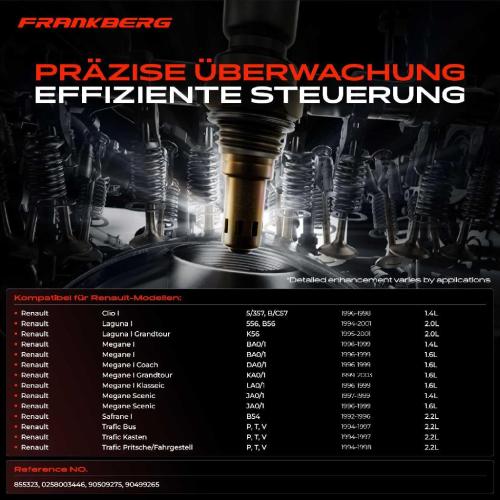 1x Lambdasonde Regelsonde Vor Katalysator für Renault Twingo I Clio Laguna Megane Opel Bild 1x Lambdasonde Regelsonde Vor Katalysator für Renault Twingo I Clio Laguna Megane Opel