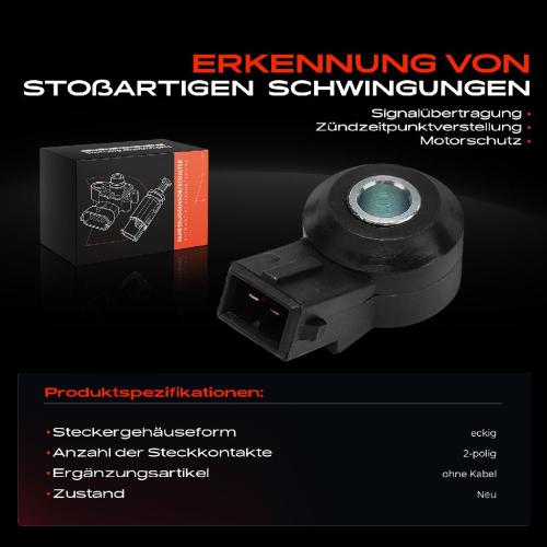 Frankberg 1x Klopfsensor Klopfgeber für VW Golf 3 4 Polo Bora Lupo Vento Seat Cordoba Ibiza 2 Bild Frankberg 1x Klopfsensor Klopfgeber für VW Golf 3 4 Polo Bora Lupo Vento Seat Cordoba Ibiza 2