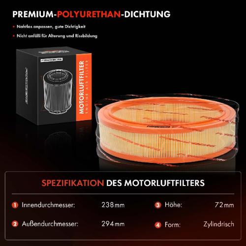 2x Luftfilter Filtereinsatz für Fiat Doblo 119 223 Punto 188 Lancia Y 840 Bild 2x Luftfilter Filtereinsatz für Fiat Doblo 119 223 Punto 188 Lancia Y 840