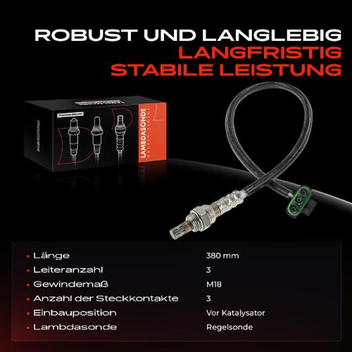 Frankberg 1x Lambdasonde Regelsonde Vor Katalysator für Renault 19 I II B/C53 21 Clio I Espace II Bild Frankberg 1x Lambdasonde Regelsonde Vor Katalysator für Renault 19 I II B/C53 21 Clio I Espace II