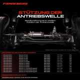 1x Lagerung Gelenkwelle Kardanwellenlager für VW LT 28-46 II Kasten Pritsche/Fahrgestell