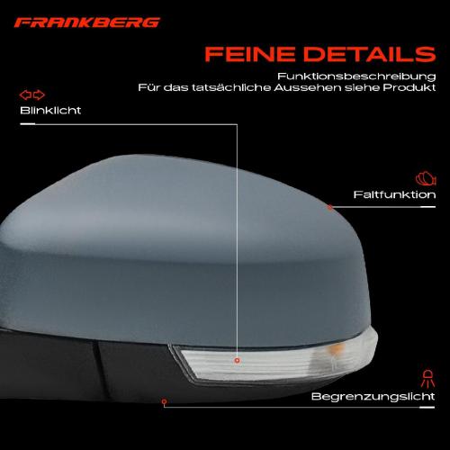 1x Außenspiegel Links für Ford Mondeo IV Stufenheck Turnier BA7 2007-2015 Bild 1x Außenspiegel Links für Ford Mondeo IV Stufenheck Turnier BA7 2007-2015
