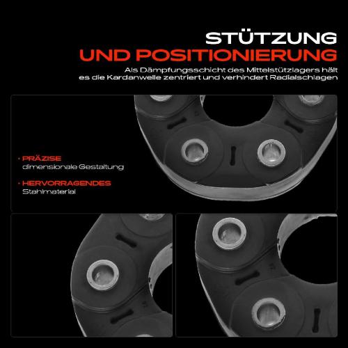 1x Gelenkscheibe Hardyscheibe Kardanwelle für Mercedes-Benz W203 W204 CL203 S202 Bild 1x Gelenkscheibe Hardyscheibe Kardanwelle für Mercedes-Benz W203 W204 CL203 S202