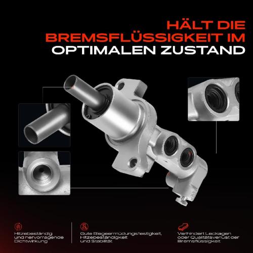 1x Hauptbremszylinder Bremszylinder für Citroën C5 III RD C6 TD Peugeot 407 508 I Bild 1x Hauptbremszylinder Bremszylinder für Citroën C5 III RD C6 TD Peugeot 407 508 I