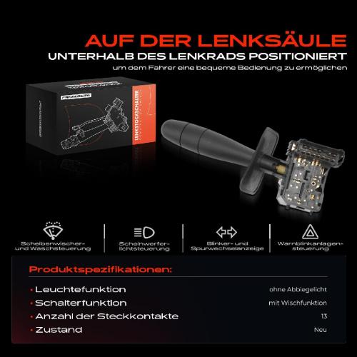 1x Kombischalter Lenkstockschalter für Renault Kangoo KC0/1 Express FC0/1 Bj ab 1997 Bild 1x Kombischalter Lenkstockschalter für Renault Kangoo KC0/1 Express FC0/1 Bj ab 1997