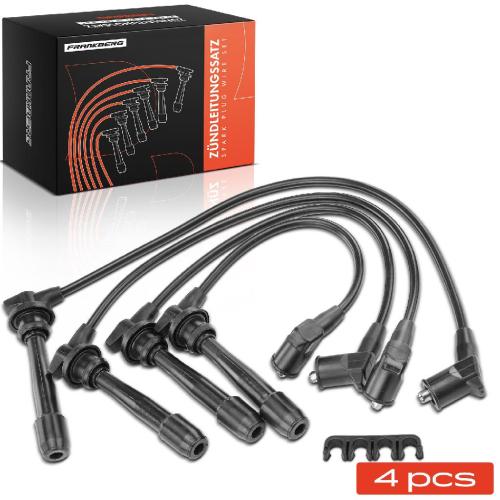 4x Zündleitungssatz Zündkabel für Hyundai Accent Elantra Getz Matrix KIA Rio II Bild 4x Zündleitungssatz Zündkabel für Hyundai Accent Elantra Getz Matrix KIA Rio II