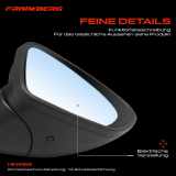 1x Außenspiegel Rechts für Fiat Tipo Kombi Schrägheck Stufenheck 356 357