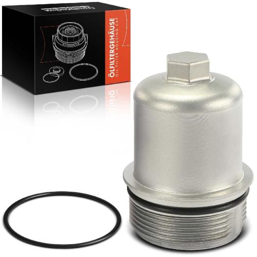 1x Ölfiltergehäuse Deckel für Audi A3 8P 8V Q2 TT Skoda Octavia Seat Leon Bild 1x Ölfiltergehäuse Deckel für Audi A3 8P 8V Q2 TT Skoda Octavia Seat Leon