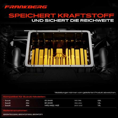 1x Kraftstofftank Kraftstoffbehälter für Suzuki Alto EF 0.8L 1.0L Bild 1x Kraftstofftank Kraftstoffbehälter für Suzuki Alto EF 0.8L 1.0L