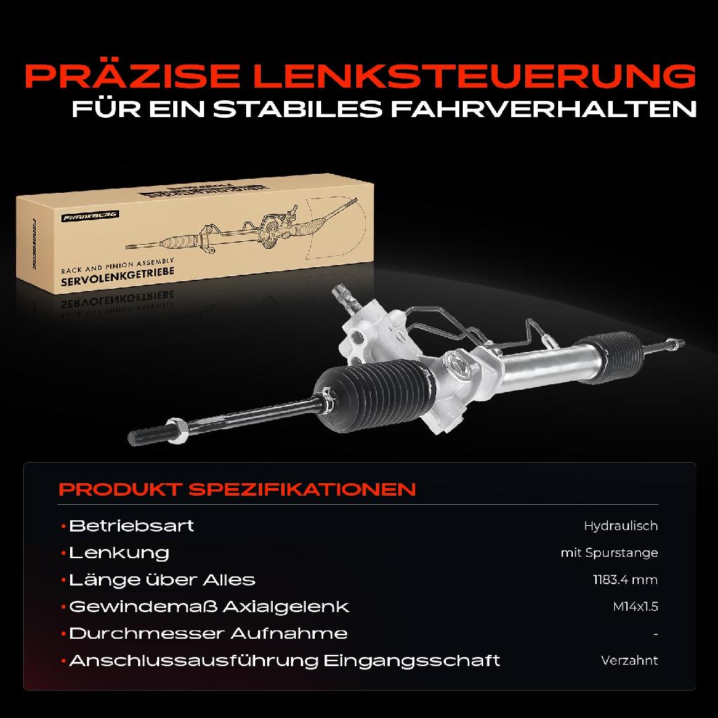 1x Lenkgetriebe Servolenkgetriebe für Toyota Corolla E8 E9 E10 1983-1997