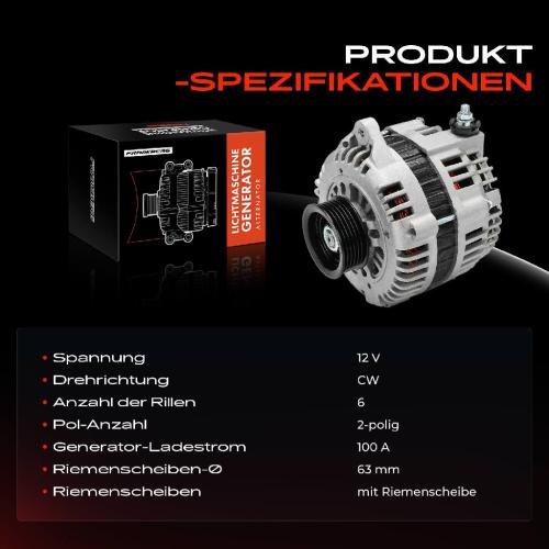 Frankberg 1x Lichtmaschine Generator für Nissan Maxima Cefiro Murano Infiniti i30 Toyota Bild Frankberg 1x Lichtmaschine Generator für Nissan Maxima Cefiro Murano Infiniti i30 Toyota