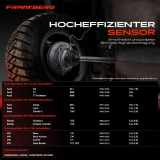 1x ABS Sensor Hinterachse beidseitig für VW Bora Variant Caddy Golf IV Lupo New Beetle Cabriolet Audi A3 TT