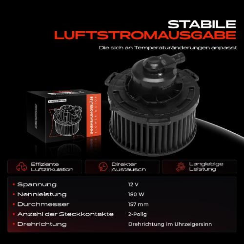 Frankberg 1x Gebläsemotor Innenraumgebläse für Mazda 3 BK 5 CR 1.6L 1.4L 2.3L 2003-2010 Bild Frankberg 1x Gebläsemotor Innenraumgebläse für Mazda 3 BK 5 CR 1.6L 1.4L 2.3L 2003-2010