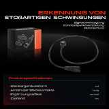 1x Klopfsensor Klopfgeber für VW Touareg 7L 7P Audi A4 A5 A6 A7 A8 Q7 R8 4.0L 4.2L