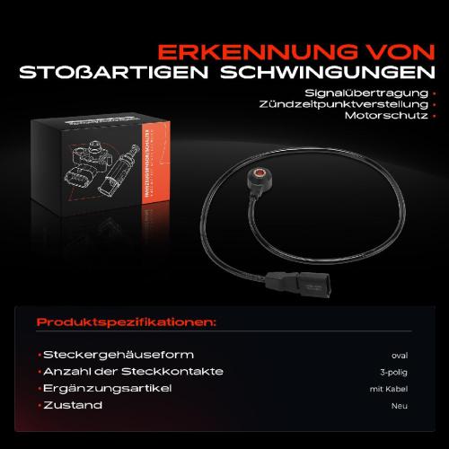 Frankberg 1x Klopfsensor Klopfgeber für VW Touareg 7L 7P Audi A4 A5 A6 A7 A8 Q7 R8 4.0L 4.2L Bild Frankberg 1x Klopfsensor Klopfgeber für VW Touareg 7L 7P Audi A4 A5 A6 A7 A8 Q7 R8 4.0L 4.2L