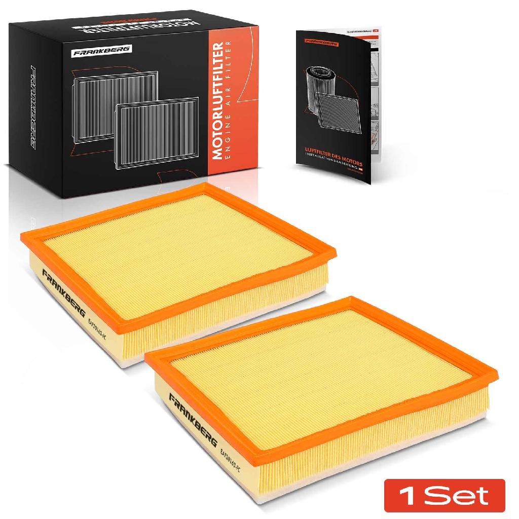 Frankberg 2x Luftfilter Filtereinsatz für Renault Trafic II JL Opel Vivaro Nissan Vauxhall