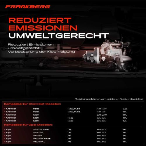 1x AGR-Ventil Abgasrückführungsventil für Chevrolet Aveo/Kalos Schrägheck Stufenheck Matiz Spark Opel Bild 1x AGR-Ventil Abgasrückführungsventil für Chevrolet Aveo/Kalos Schrägheck Stufenheck Matiz Spark Opel