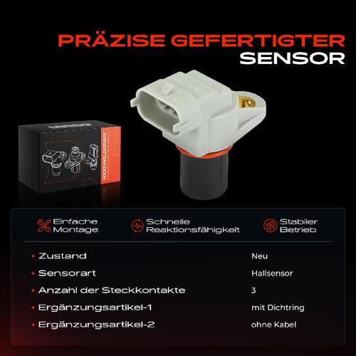 1x Nockenwellenposition Sensor für Mercedes-Benz S-Klasse W220 C215 SL R230 Bild 1x Nockenwellenposition Sensor für Mercedes-Benz S-Klasse W220 C215 SL R230