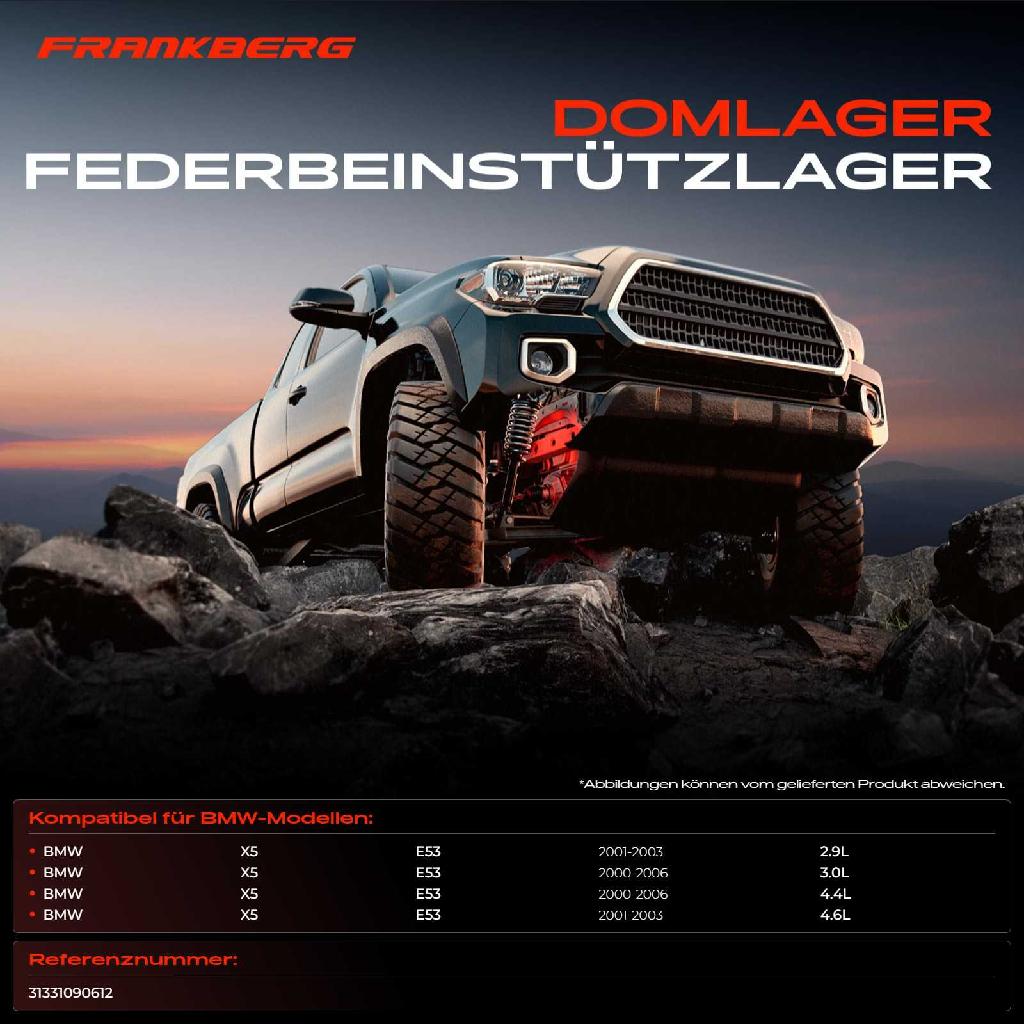 1x Domlager Federbeinstütz lager für BMW X5 E53 3.0L-4.6L 2000-2006