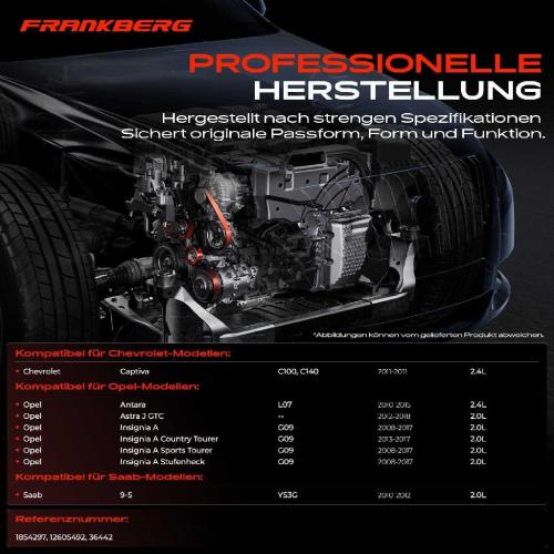 1x Umlenkrolle Führungsrolle für Opel Insignia A Saab 9-5 YS3G Chevrolet Bild 1x Umlenkrolle Führungsrolle für Opel Insignia A Saab 9-5 YS3G Chevrolet