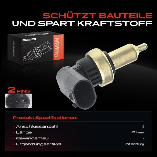 Frankberg 1x Kühlmitteltemperatur Sensor für Mercedes-Benz A-Klasse W169 E-Klasse W211 W212 Bild Frankberg 1x Kühlmitteltemperatur Sensor für Mercedes-Benz A-Klasse W169 E-Klasse W211 W212